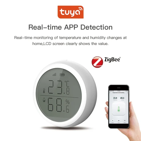 Smart ZigBee Temp & Humidity Sensor 1