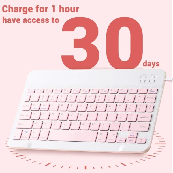 Wireless Bluetooth Keyboard and Mouse 3