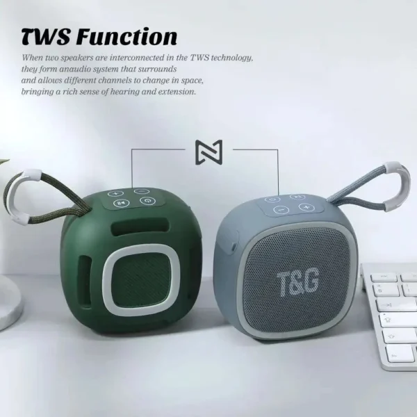 Portable Bluetooth FM Speaker 4