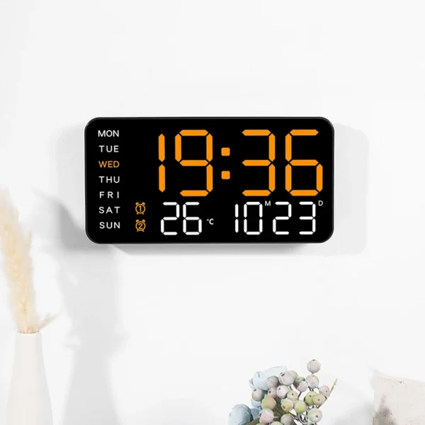 Large LED Digital Wall Clock 5