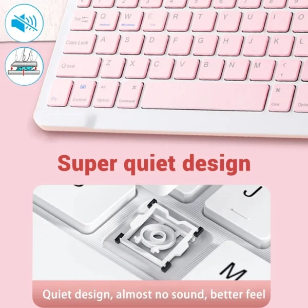 Wireless Bluetooth Keyboard and Mouse 2
