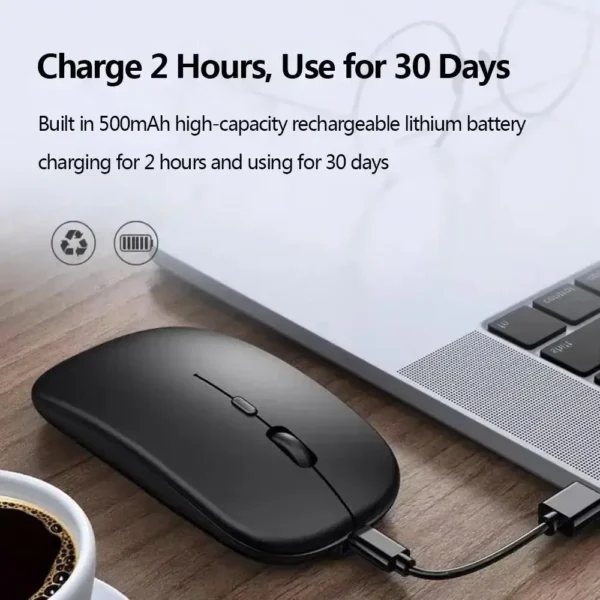Rechargeable Wireless Gaming Mouse 3