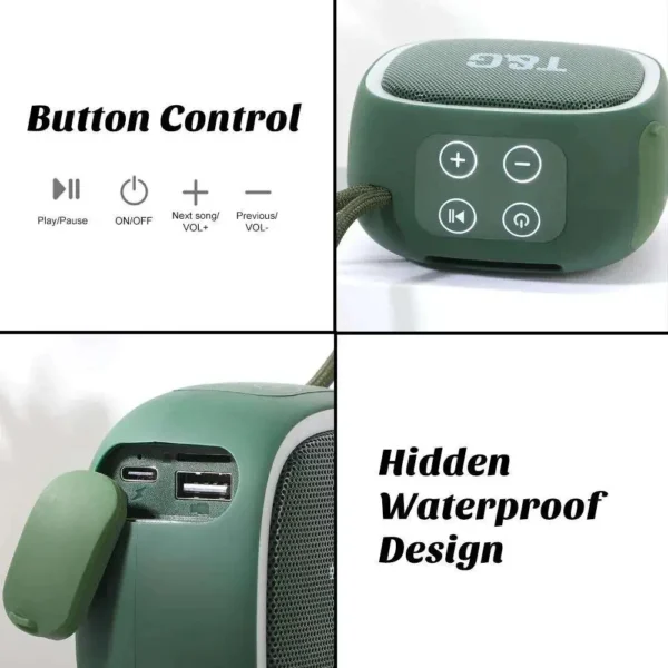 Portable Bluetooth FM Speaker 3