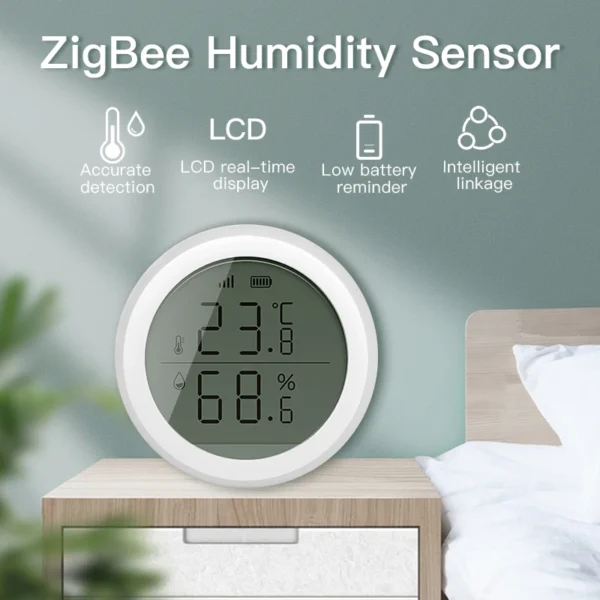 Smart ZigBee Temp & Humidity Sensor 3