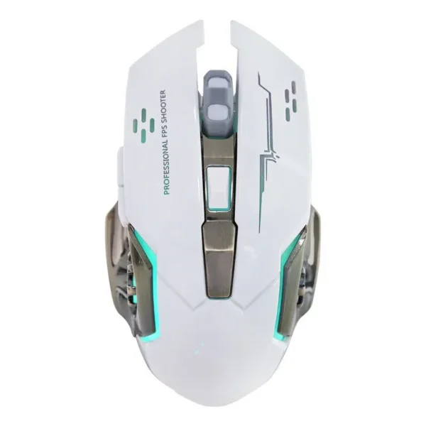 Rechargeable Wireless Mouse Gaming Computer Silent Bluetooth Mouse USB Mechanical E-Sports Backlight PC Gamer Mouse For Computer 4