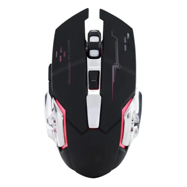 Rechargeable Wireless Mouse Gaming Computer Silent Bluetooth Mouse USB Mechanical E-Sports Backlight PC Gamer Mouse For Computer 6
